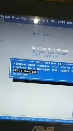 masuk ke bios asus